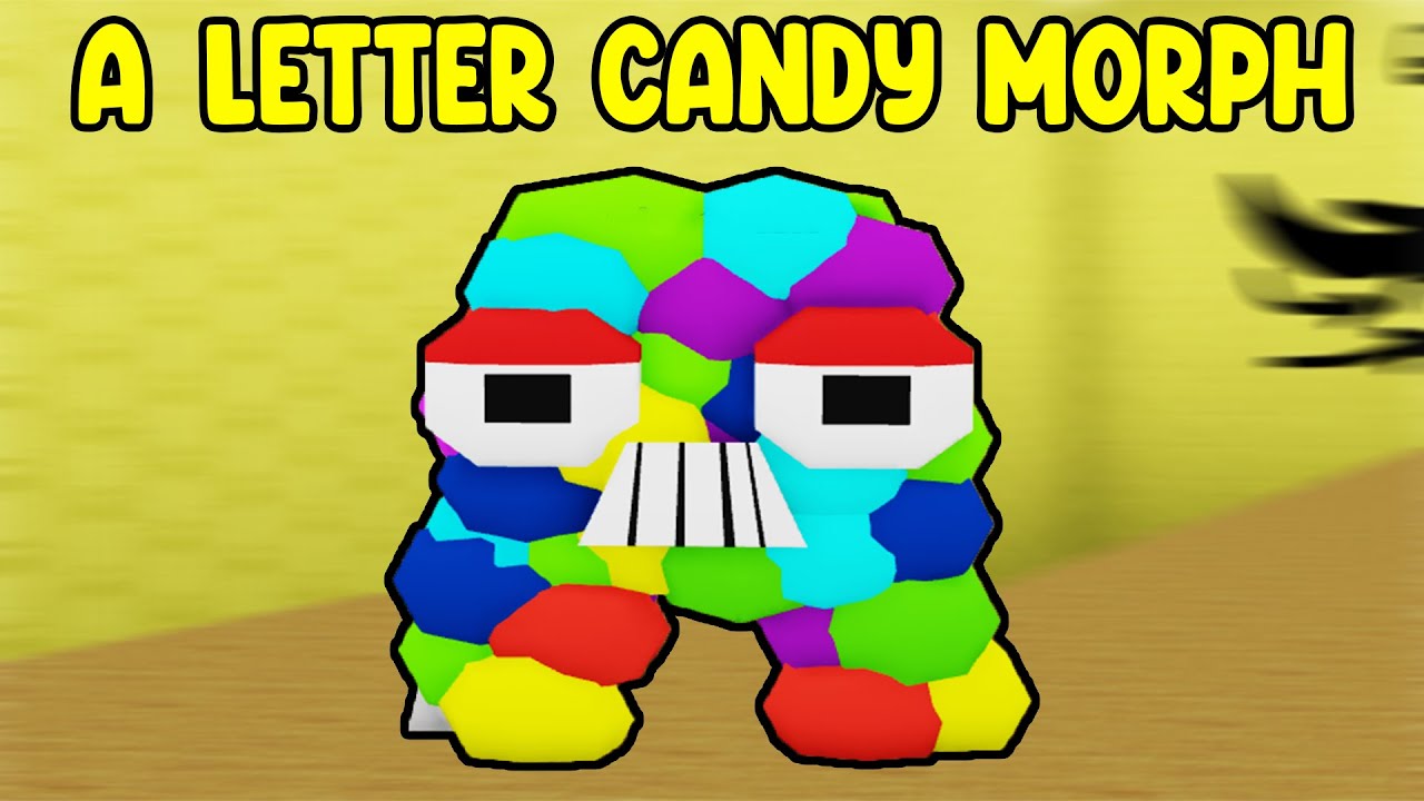UPDATE How To Find A CANDY LETTER MORPH in Find The Backrooms Morphs