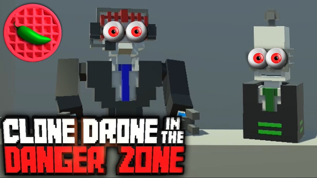 ROBO-GLADIATOR SUPER-FIGHT! -- Let's Play Clone Drone in the Danger Zone (Itch.io Game)