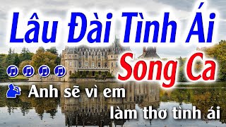 Lâu Đài Tình Ái Karaoke Song Ca D Đăng Khôi Karaoke - Beat Chuẩn Dễ Hát