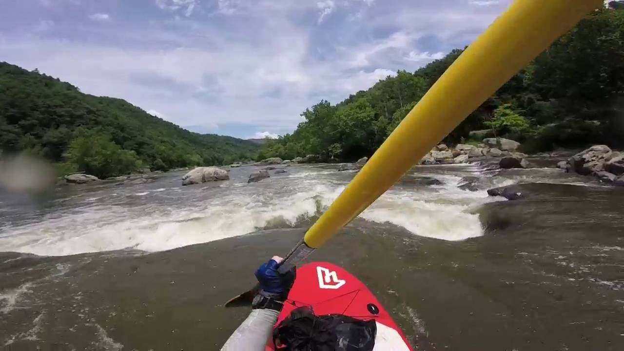 French Broad River SUP   Hot Springs