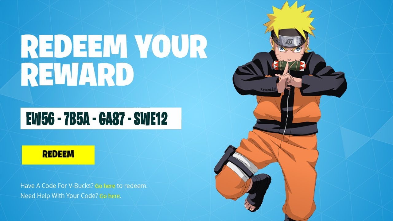 Fortnite x Naruto collab rewards in Chapter 2 Season 8