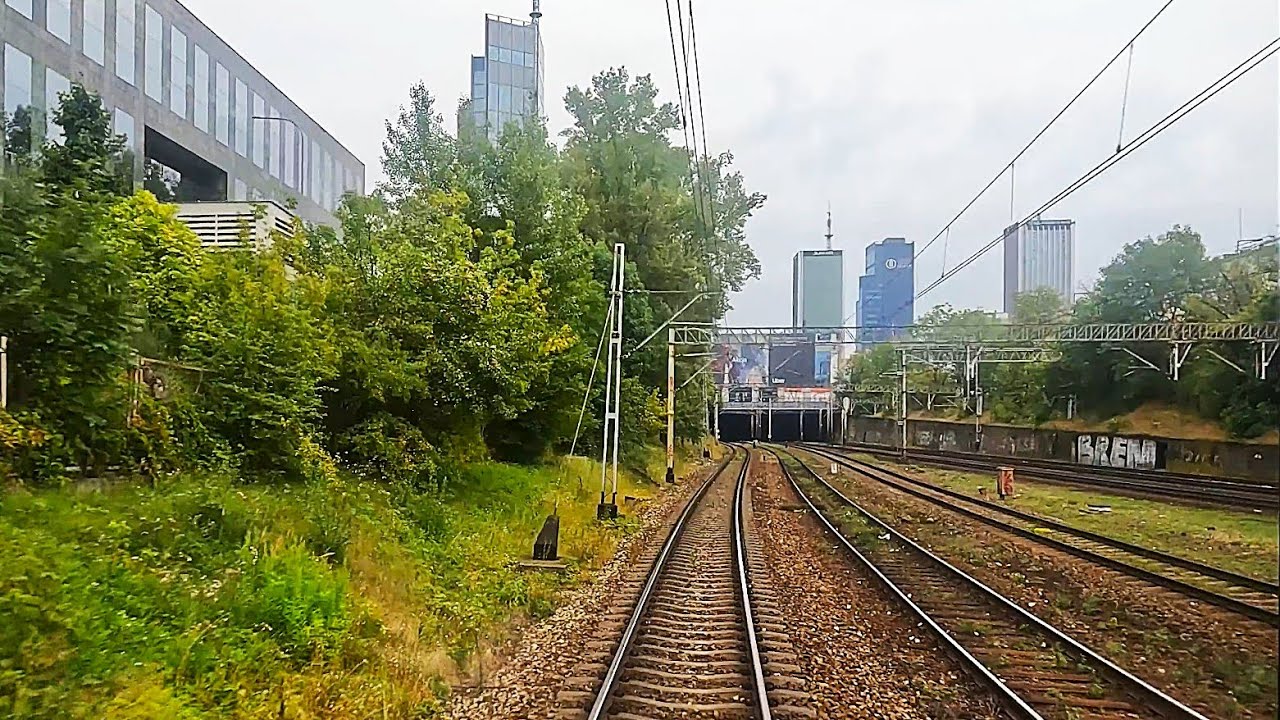 Warszawa Wschodnia - Warszawa Zachodnia Przejazd pociągiem IC Strzelecki 4K