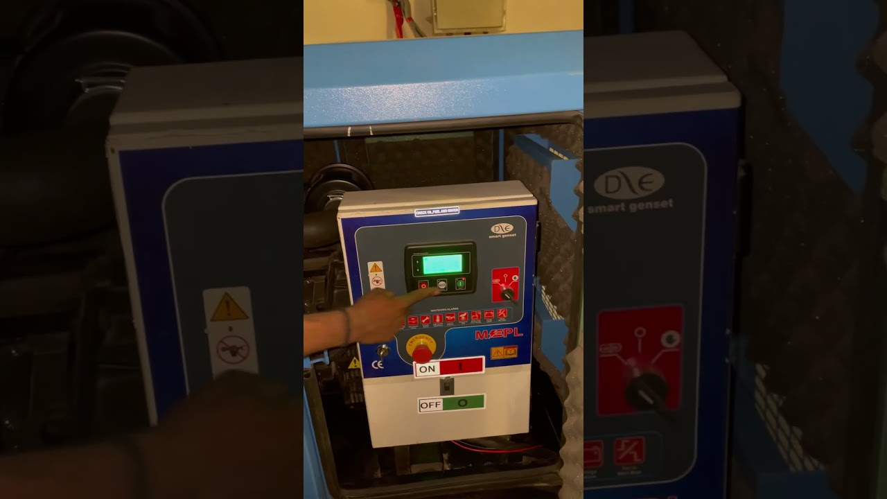 How to start a auto generator how to operate 