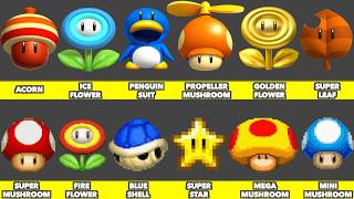 Evolution of Power-up Game Graphics in The New Super Mario Bros Series (2006-2026)