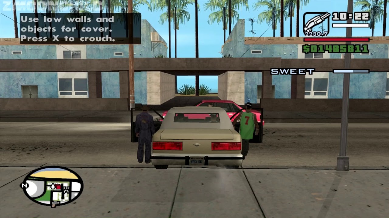 GTA San Andreas - Cadê o Game - Recrutando o Sweet