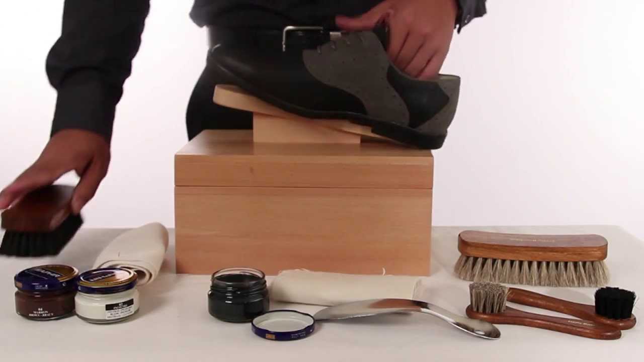 saphir shoe shine kit