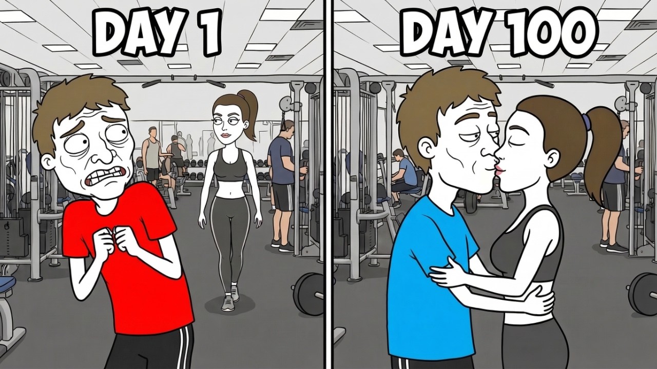 What Every Stage Of Getting A Gymcrush ACTUALLY Feels Like