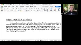 Ethics & Info Tech Mod 1 Part 1