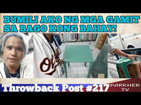 Throwback Post #217 BUMILI AKO NG MGA GAMIT SA BAGO KONG BAHAY!