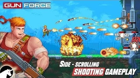Gun Force || Longplay  ( Arcade ) || Gun Force ; Action  shooting Gameplay ( Android/IOS )