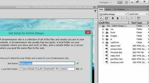 Uploading | Dreamweaver cc Tutorial | Make Your First Website From Scratch