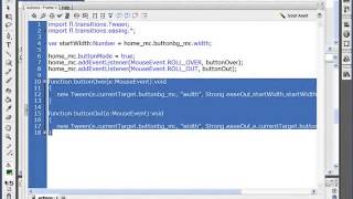 Course learn to build a website by Flash CS3 , Lesson 14