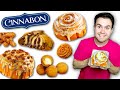 Trying Cinnabon's FULL MENU for the first time EVER!