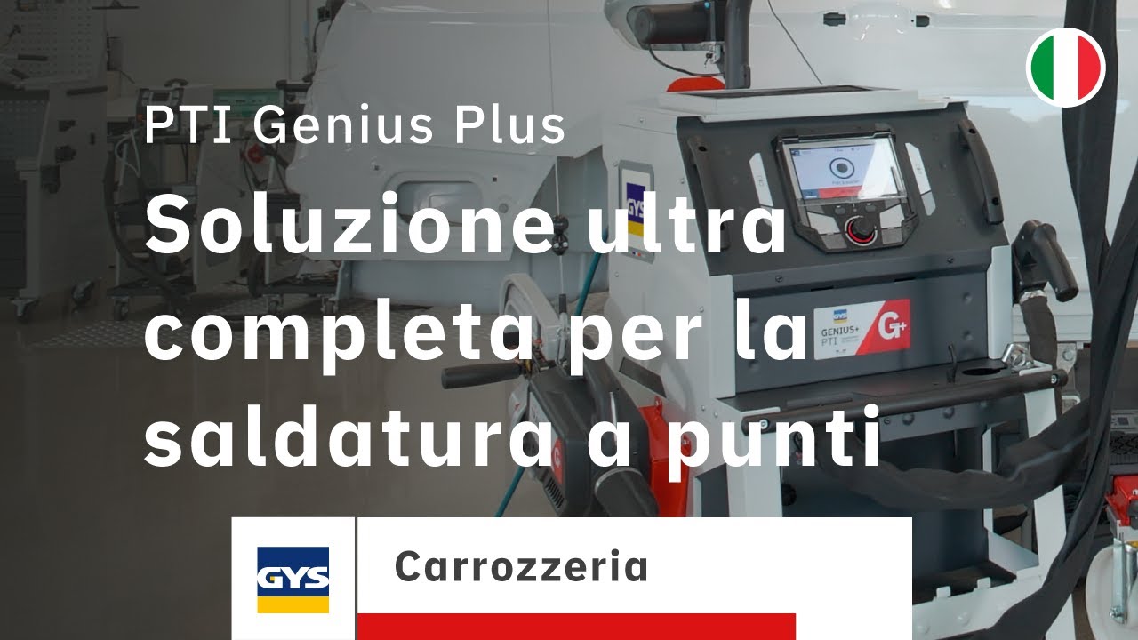 PTI Genius Plus - La soluzione completa per la saldatura a punti - YouTube