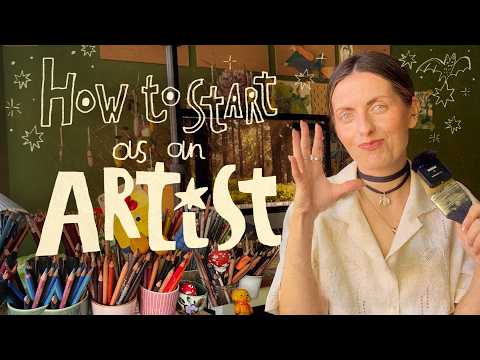 How to Start as a Self-Taught Artist ✨☘️ 10 Steps to Start Your Creative Career