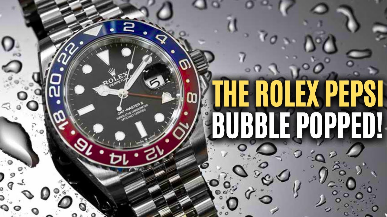 The Rolex “Pepsi” Bubble Just Popped… And It Was Brutal