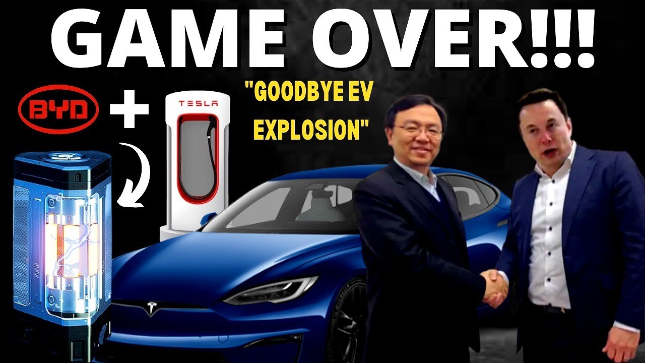 GAME OVER! Tesla's INSANE NEW Partnership With The NEW BYD Blade Battery Changes Everything