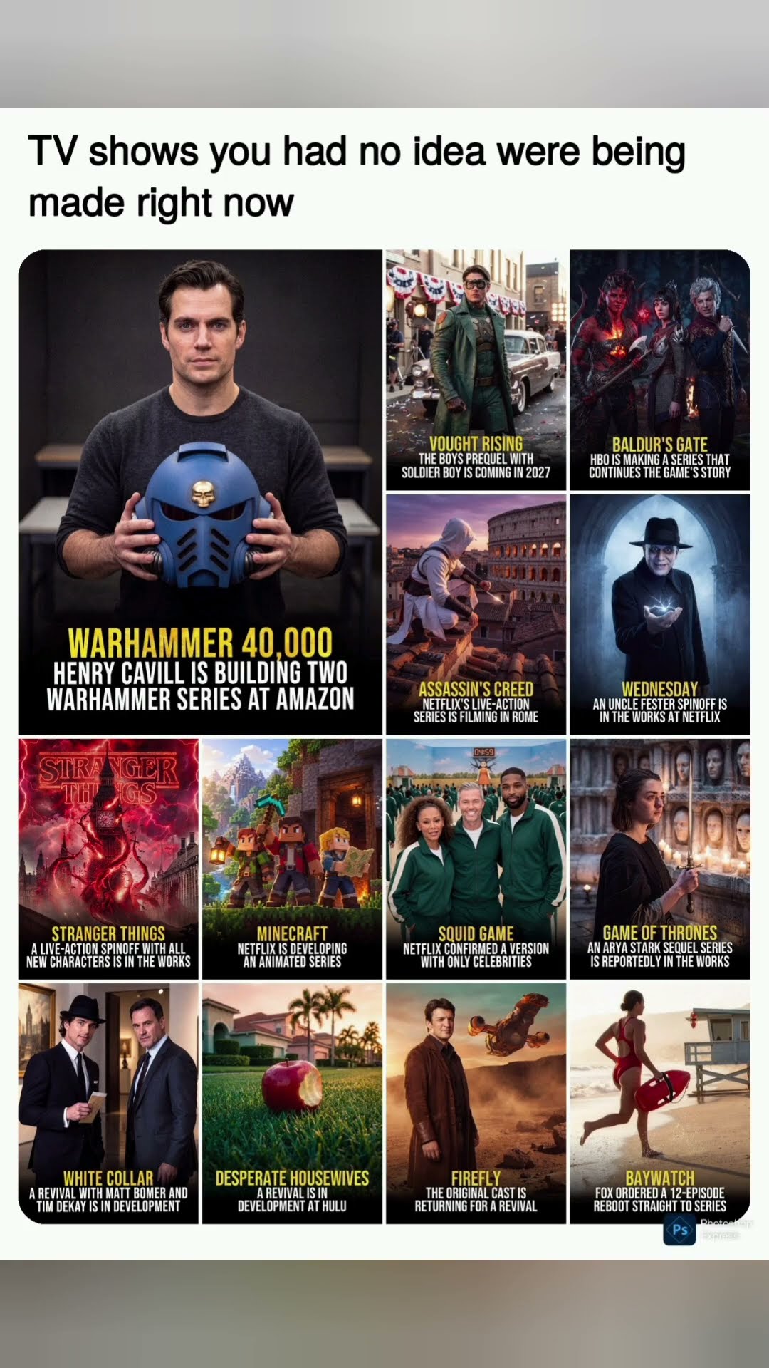 TV shows that are being filmed right now #movie #marvel #news #trending # #series