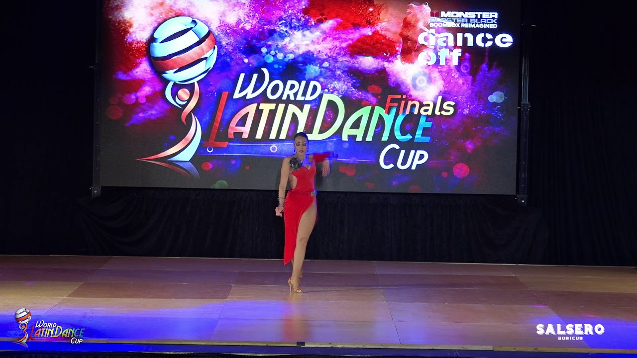 Fiorella Franceschini, Italia, Salsa Soloist Pro, WLDC 2018