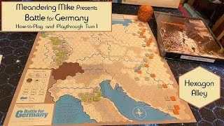 Battle For Germany - How To Play and Playthrough Turn 1 screenshot 4