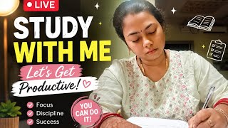 Study with me Live streaming 🛑|@Gayatrivlogs #studywithme #studyhours #liveonyoutube #pomodoro #yt