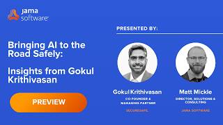 [PREVIEW] Bringing AI to the Road Safely: Insights from Gokul Krithivasan