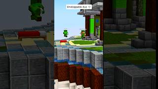 Dream x Technoblade Bedwars Duo 🔥 #shorts #minecraft #gaming