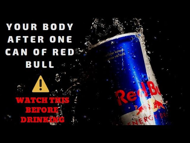 Relaterede tolv Due What happens to your body after one can of Red Bull | Red bull effect on  body - YouTube