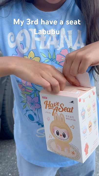 Labubu Have a Seat Series 3rd Unboxing – So Cute #labubu #popmart #labubumonster #unboxing