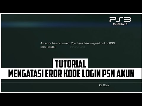 Cara mengatasi "An error has occurred. You have been signed out of PSN"  pada saat login akun PSN - YouTube