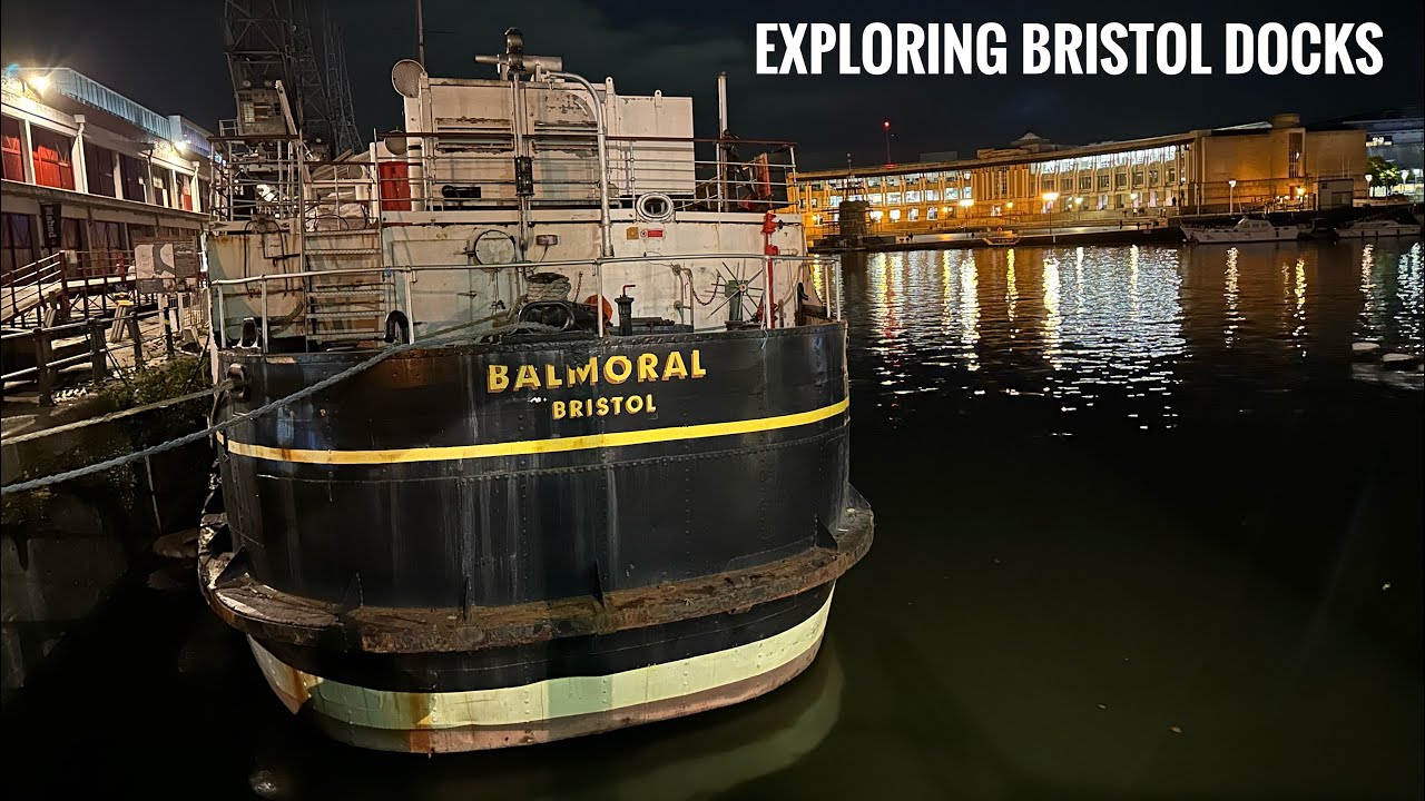 MV Balmoral Ship 1949 - Exploring Bristol Docks & History