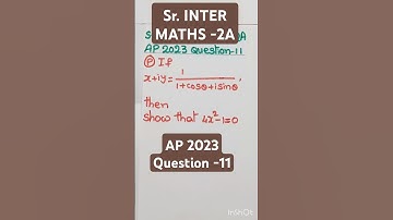 If x+iy=1/(1+costheta+isintheta) then show that 4x^2-1=0