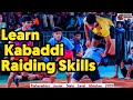 Learn kabaddi raiding skills  top 10 best kabaddi raids  junior kabaddi state level matches hit