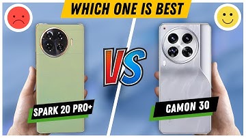 Tecno Camon 30 vs Spark 20 Pro Plus | Which Phone Offers the Best Value?