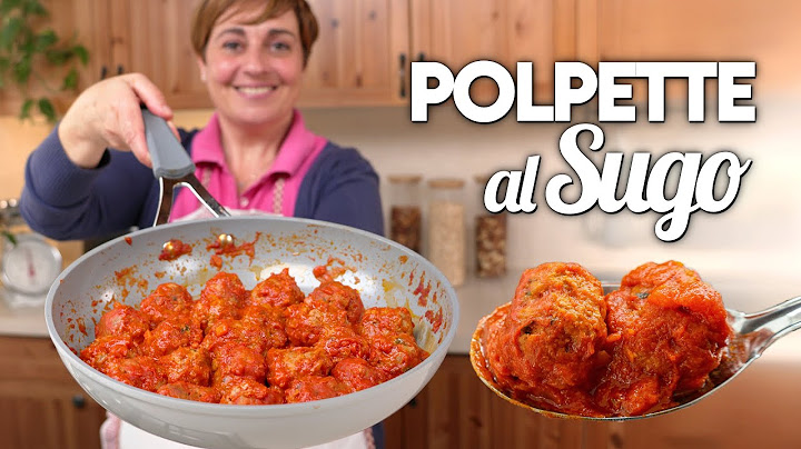 POLPETTE AL SUGO Ricetta Facile - Fatto in Casa da Benedetta