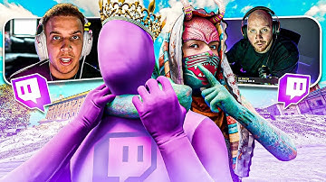 Killing Twitch Streamers On Rebirth Island (Both POV