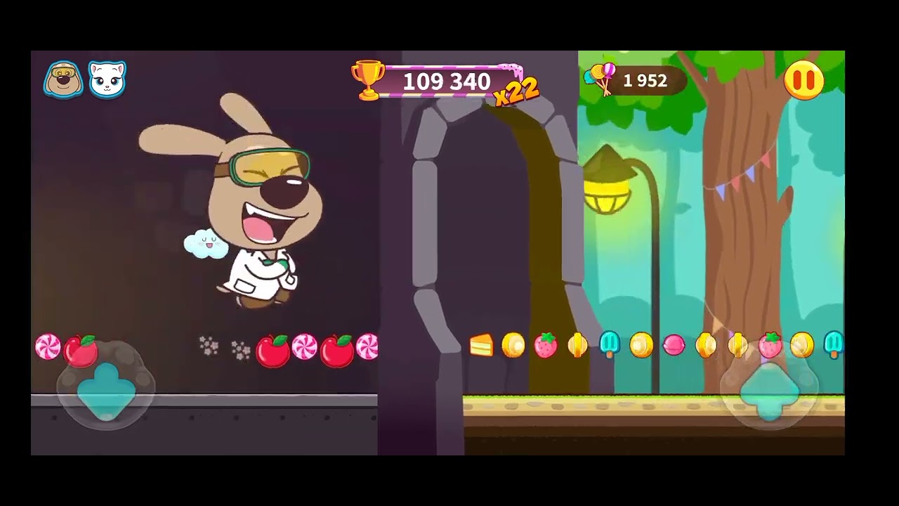 Random tom candy run gameplay