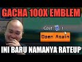 GACHA EMBLEM 100X HOKIBROOO - ONE PUNCH MAN : The Strongest