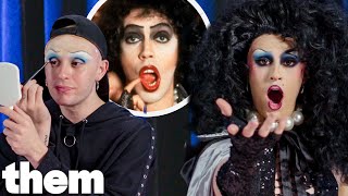 Daya Betty Gets Into Rocky Horror Drag While Answering Fan Questions | Them