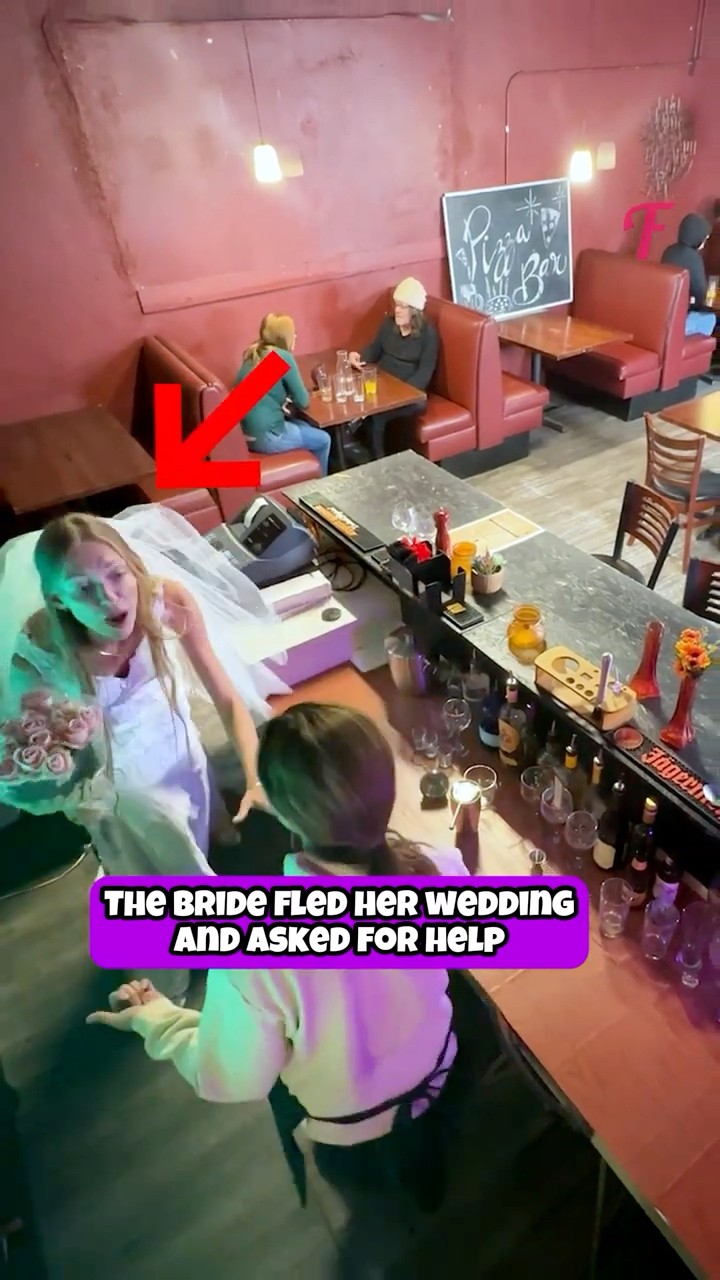 Bride Runs Away From Her Wedding and Asks for Help #shorts