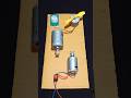 New PulleyBelt DC Motor Generator _ DC Motor #dcmotor #techdiy #shorts #generator #youtubeshorts