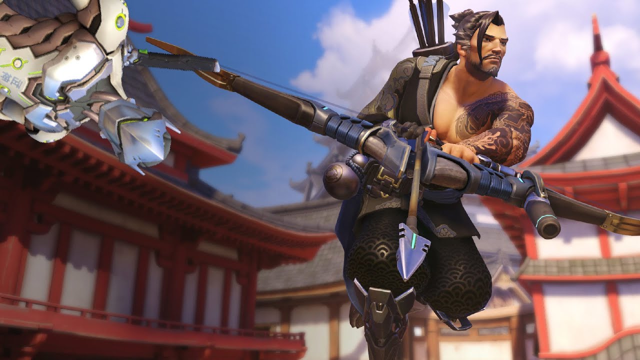 Hanzo accidentally outplays Genji