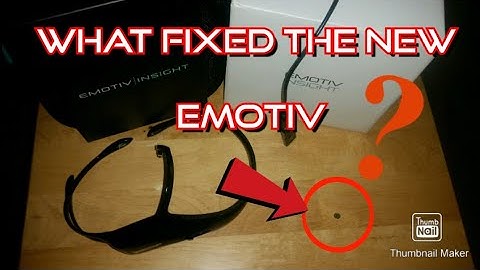 Connecting the New Emotiv Insight Headset and Getting it to Work Correctly