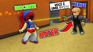 VIREI A AUICIQ E ENCONTREI HATER NO MURDER MYSTERY 2! [ROBLOX]