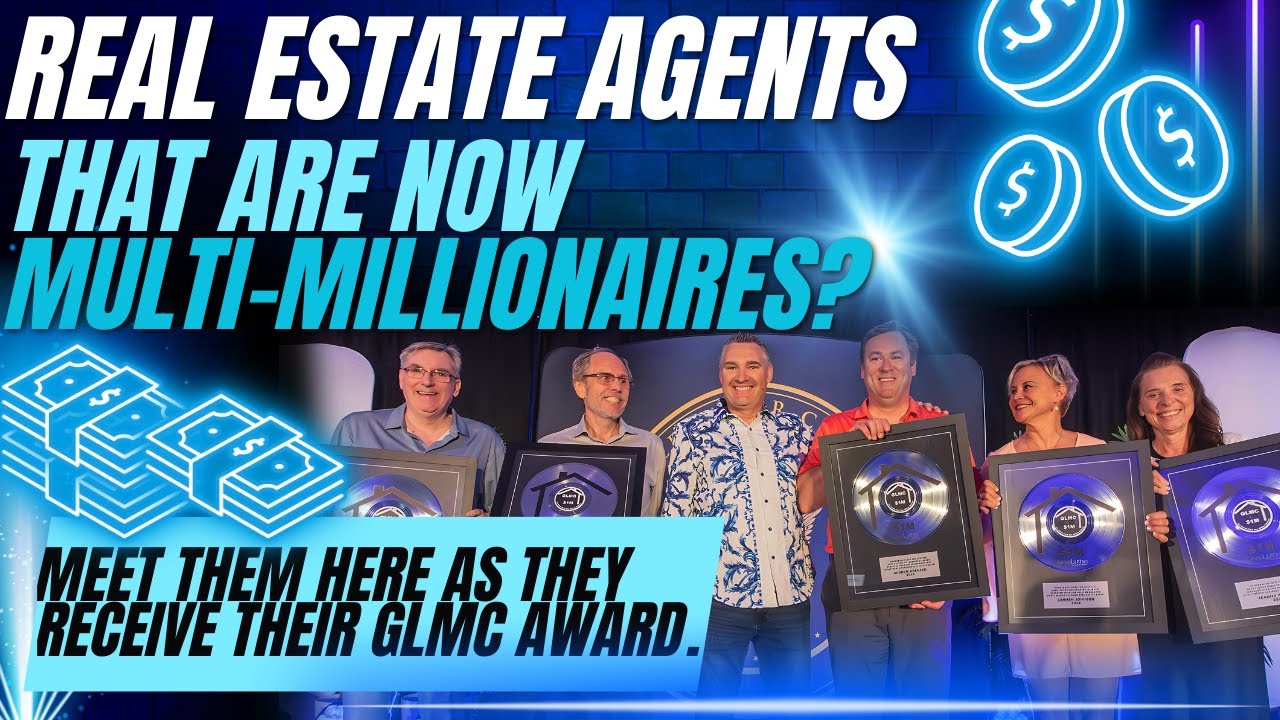 Real Estate Agents that are now multimillionaires? Meet them here as they receive their GLMC