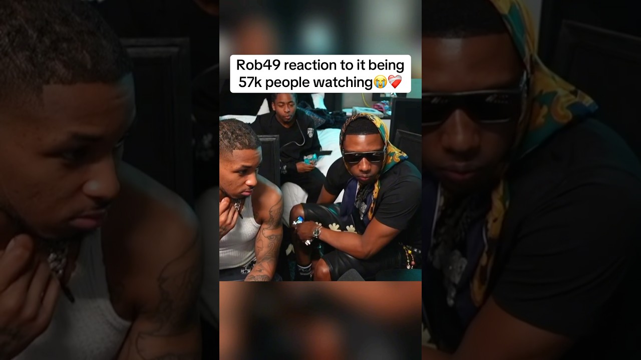 Реакция Rob49 на 49 тысяч человек, которые смотрят 