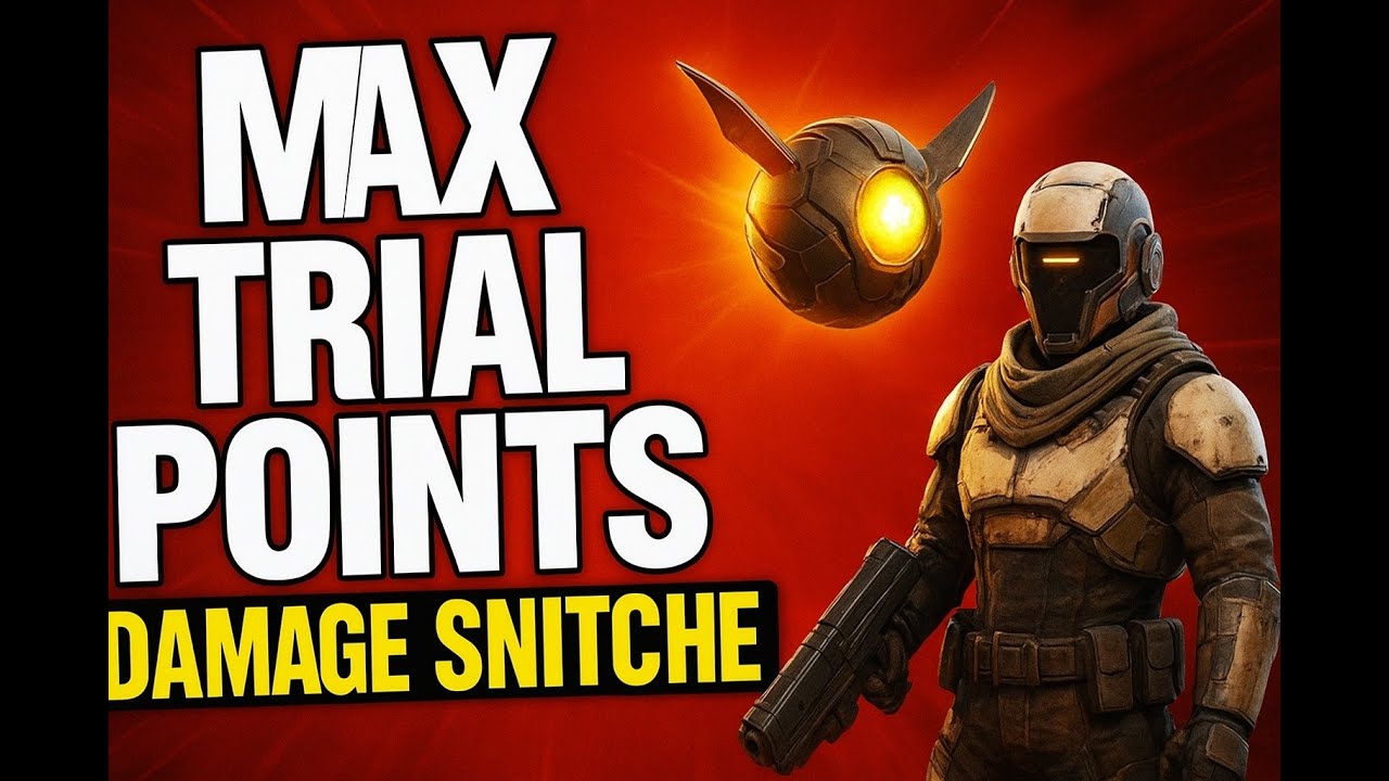 How to MAX OUT Trial Points FAST – Snitch Damage Guide - ARC Raiders