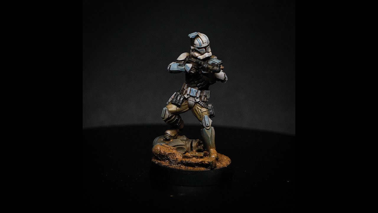 Dirty Clone trooper painting tutorial