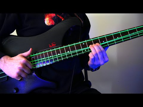 Slap bass with NEON STRINGS sounds dangerously FUNKY