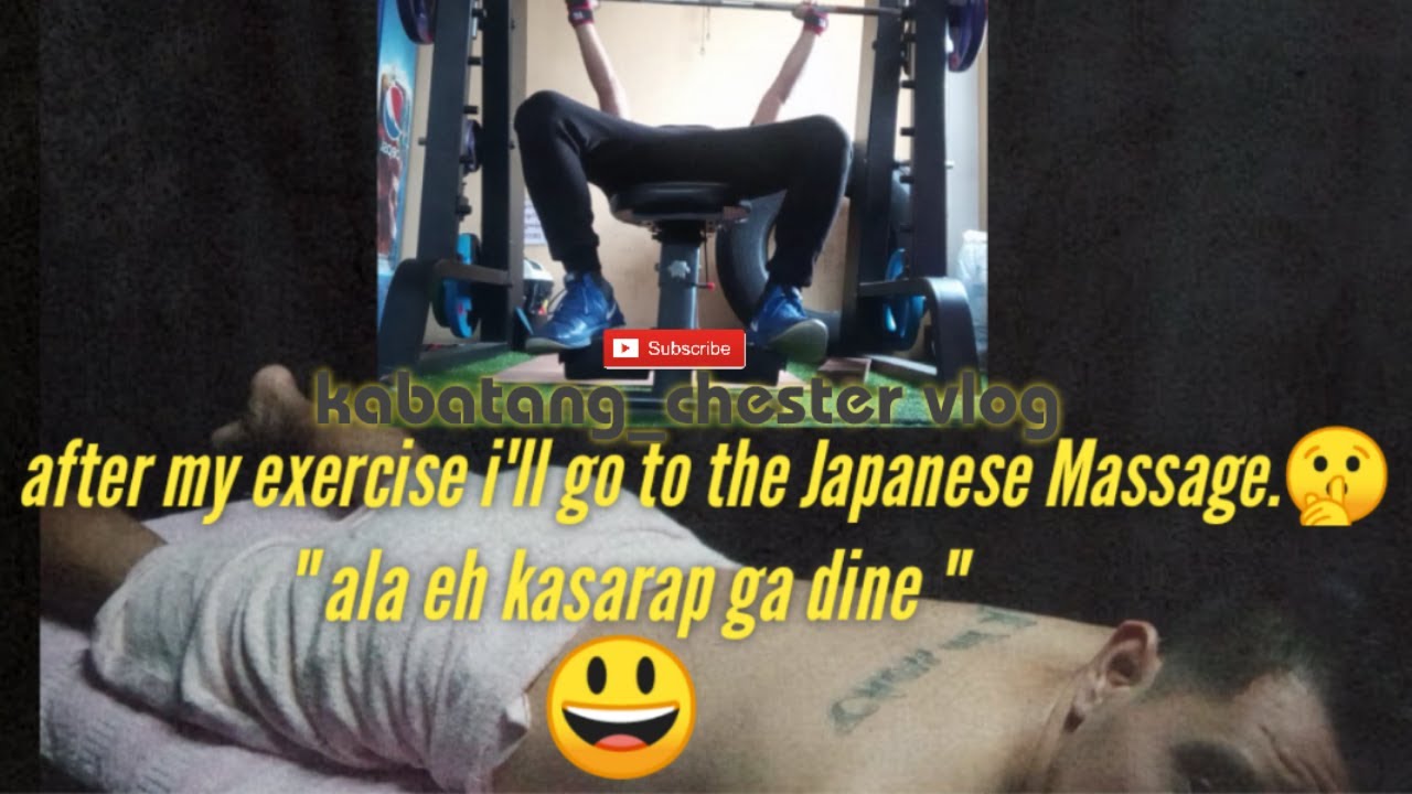 My chest exercise & japanese massage. ) YouTube